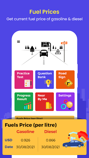 DMV Driving Preparation USA Screenshot 1