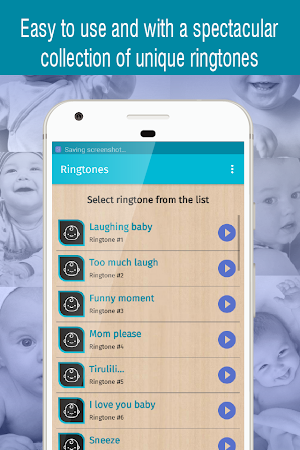baby ringtones for phone Screenshot 1