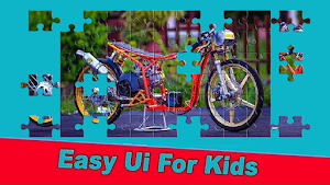 Puzzle Drag Bike Screenshot 1