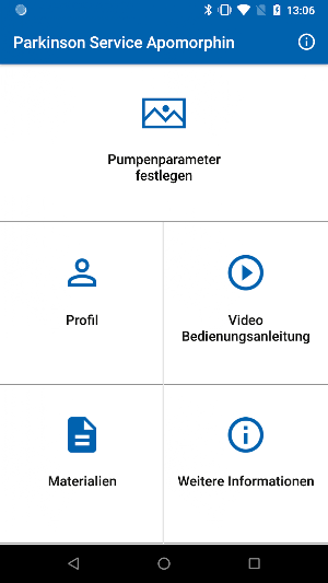 Parkinson Service-App Apomorph Screenshot 0