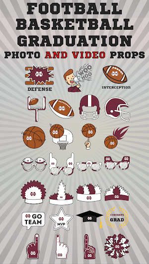 Mississippi St Bulldogs Animated Selfie Stickers Screenshot 2