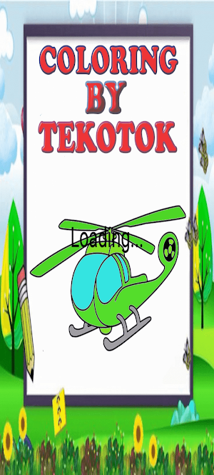 Helicopter Coloring Screenshot 0