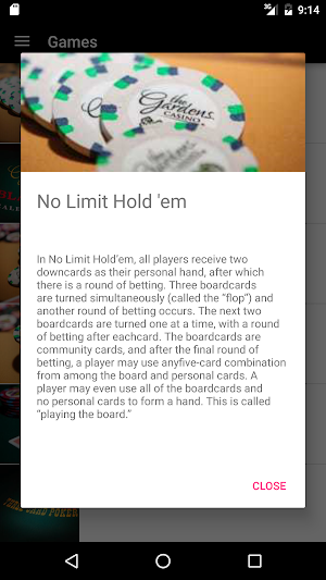 The Gardens Casino Screenshot 3