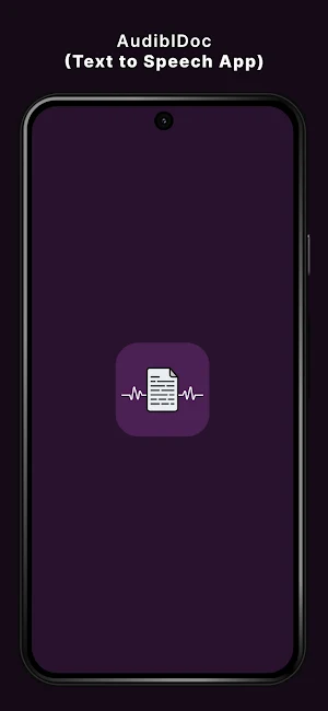 AudiblDoc - Text to Speech Screenshot 0
