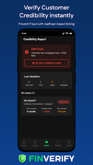 Finverify : Auto Finance App Screenshot 0