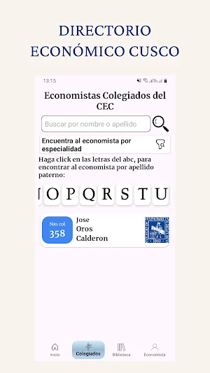 CEC Cusco Screenshot 2
