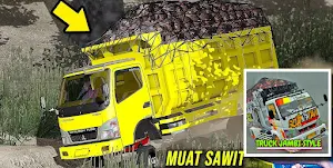 Mod Bussid Truk Jambi Style Screenshot 2