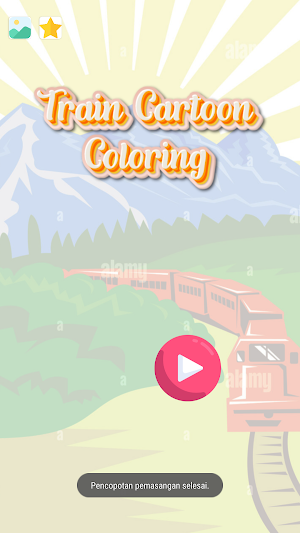 coloring animated trains Screenshot 2