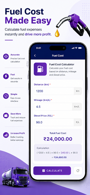 Trucker Profit Calculator Screenshot 3