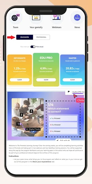 Genially App Assistant Screenshot 3