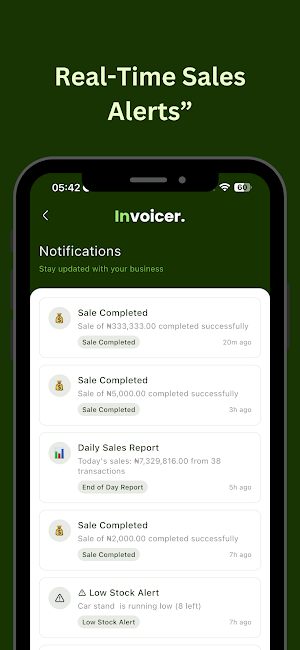 Invoicer: POS & Stock Manager Screenshot 2