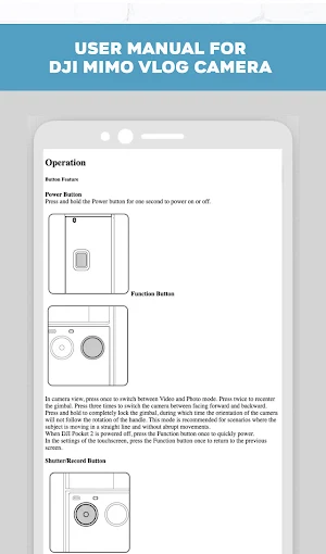 Dji Mimo Vlog Camera Hint App Screenshot 2