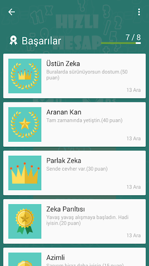 Hızlı Hesap Screenshot 3