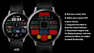 Small Clock Widget ZKin Watch Screenshot 3