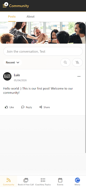 Elite Business Community Screenshot 0
