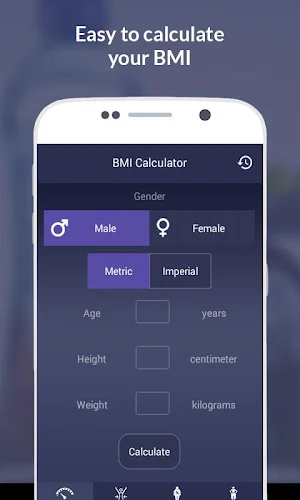 BMI Fitness Calculator Screenshot 0