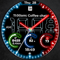 Hybrid Watch Face CUE176
