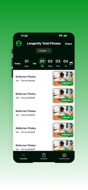Longevity Total Fitness Screenshot 1