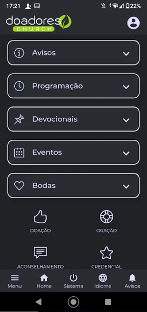 Igreja Doadores de Vida Screenshot 1