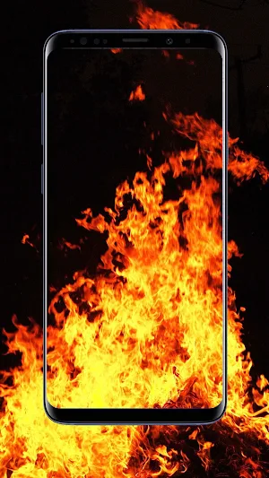 Fire Works Wallpaper Screenshot 2