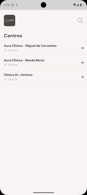 Aura Clinicas Screenshot 1