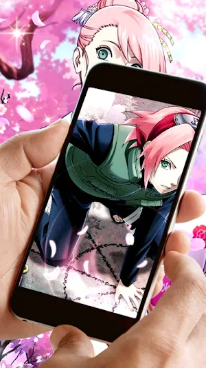 Sakura Haruno 3D Wallpaper Screenshot 2