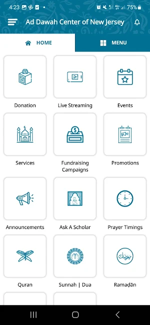 Ad Dawah Center of New Jersey Screenshot 1