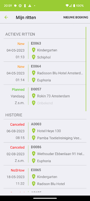 e-Trevia Taxi Screenshot 2