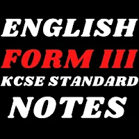English: form 3 notes.