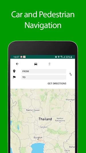 Thailand Offline Map and Travel Guide Screenshot 1