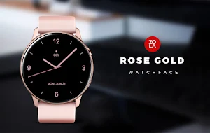 Rose Gold Watch Face Screenshot 0