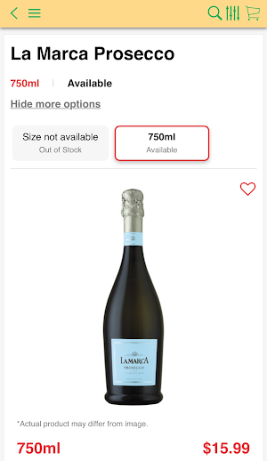 College Green Liquor Screenshot 3