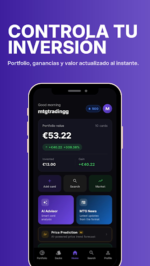 MTGtrading: Análisis Magic IA Screenshot 0