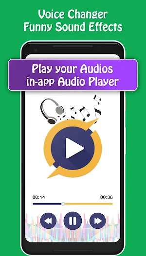 Voice Changer With Sound Effects Screenshot 2