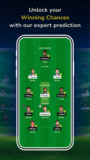 My11 Team Fantasy Prediction Screenshot 3