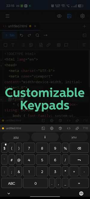 Kiiboard : Keyboard for Coding Screenshot 2