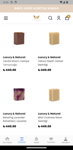 Luxury & Natural Screenshot 2