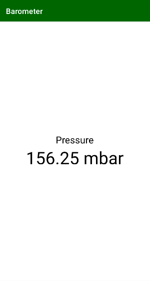 Barometer - air pressure Screenshot 0
