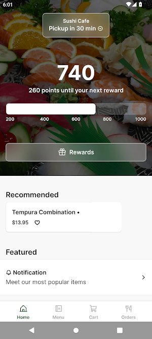 Sushi Cafe Screenshot 0