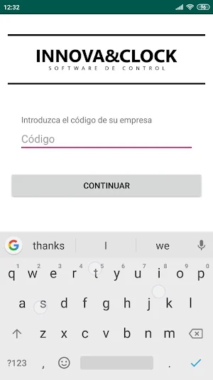 iClock Empleados Screenshot 1