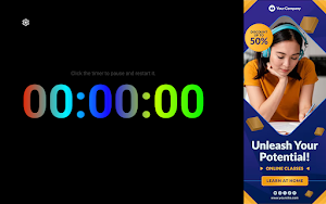 Minimal Clock: Timer Stopwatch Screenshot 3