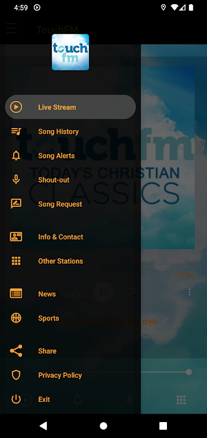 TouchFM Radio Screenshot 2