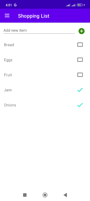 Meal Planner Screenshot 3