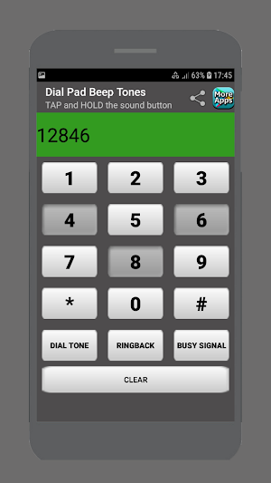Dial Pad Beep Tones Screenshot 1
