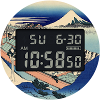 HOKUSAI Retro Watch Face Vol.6