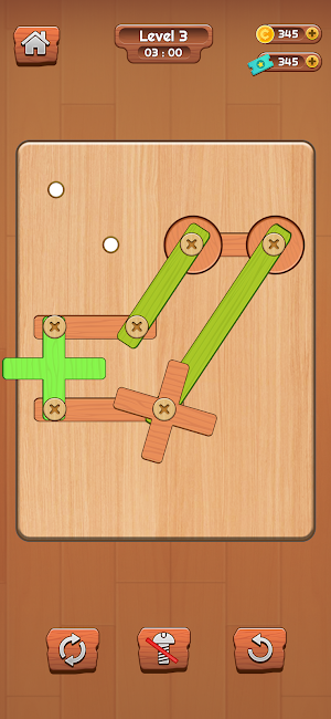 Screw A Wood Nuts Bolts Puzzle Screenshot 3
