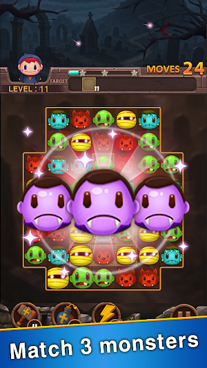 Match Monster : Match 3 Game Screenshot 1