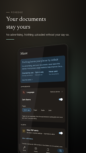 Foredge: PDF Reader & Signer Screenshot 3