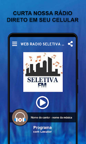 web radio seletiva fm Screenshot 0