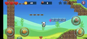 super panda adventure rescue Screenshot 1
